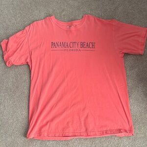 Orange/Coral “Panama City Beach” t-shirt